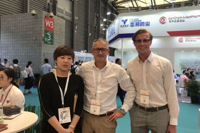 Nos reunimos con cliente en Exposición de Shanghai 2017